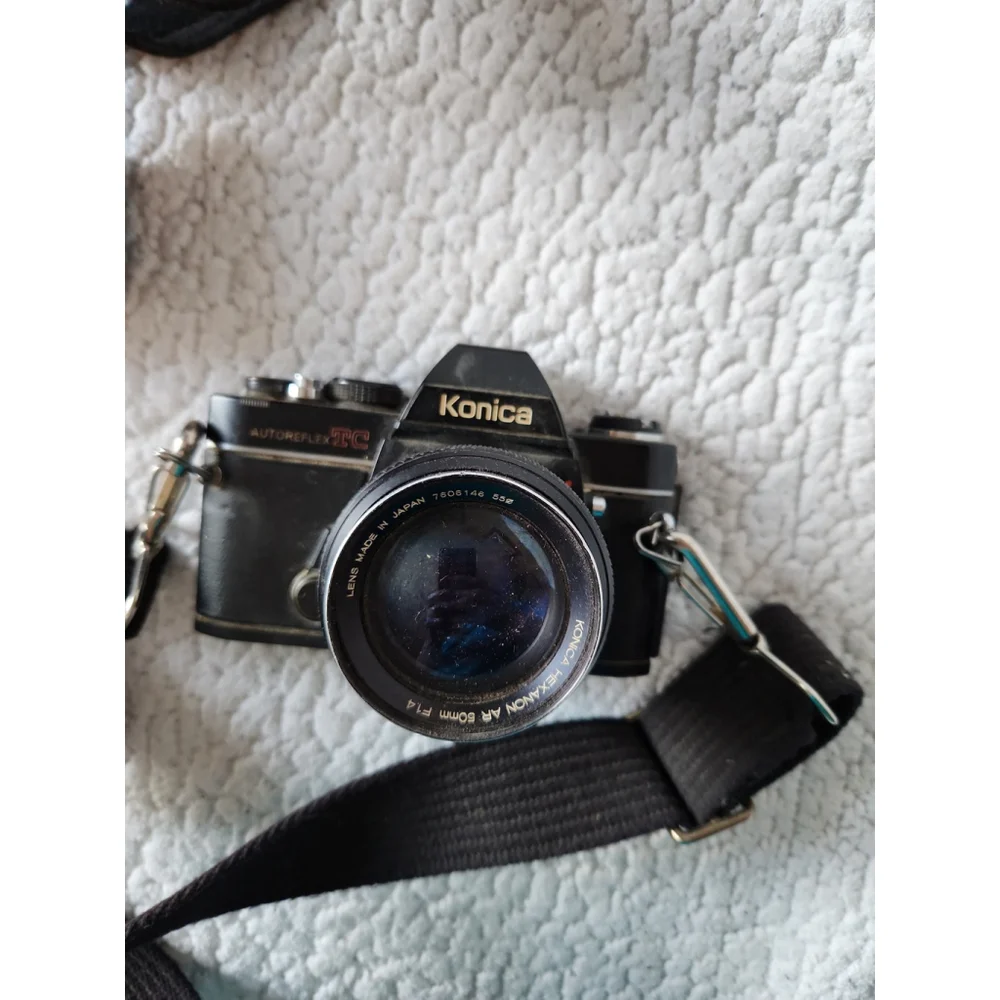 Konica Hexanon AR Autoflex TC 50ML F14 vintage 80's made in Japan camera Sakura